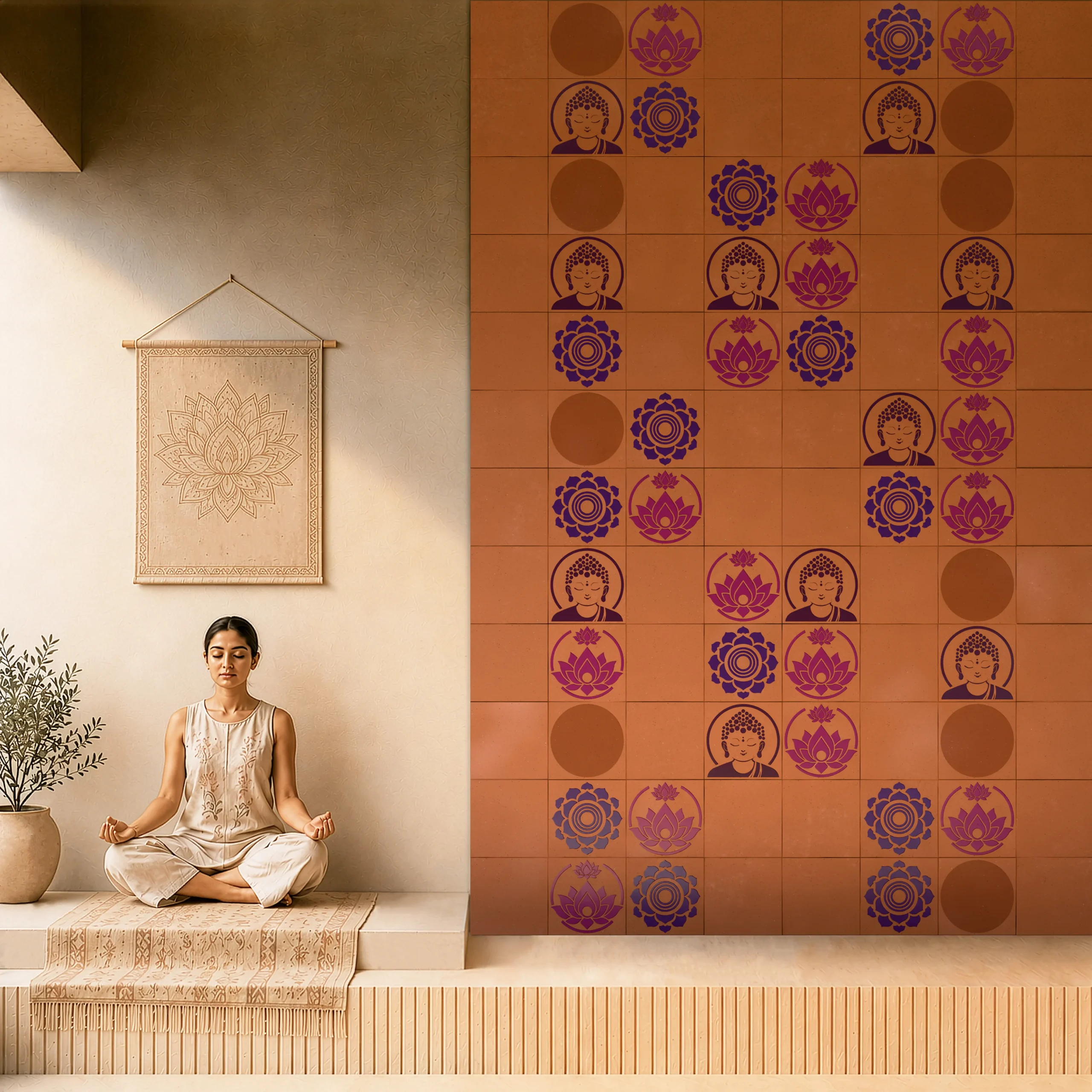 lotus and buddha V1