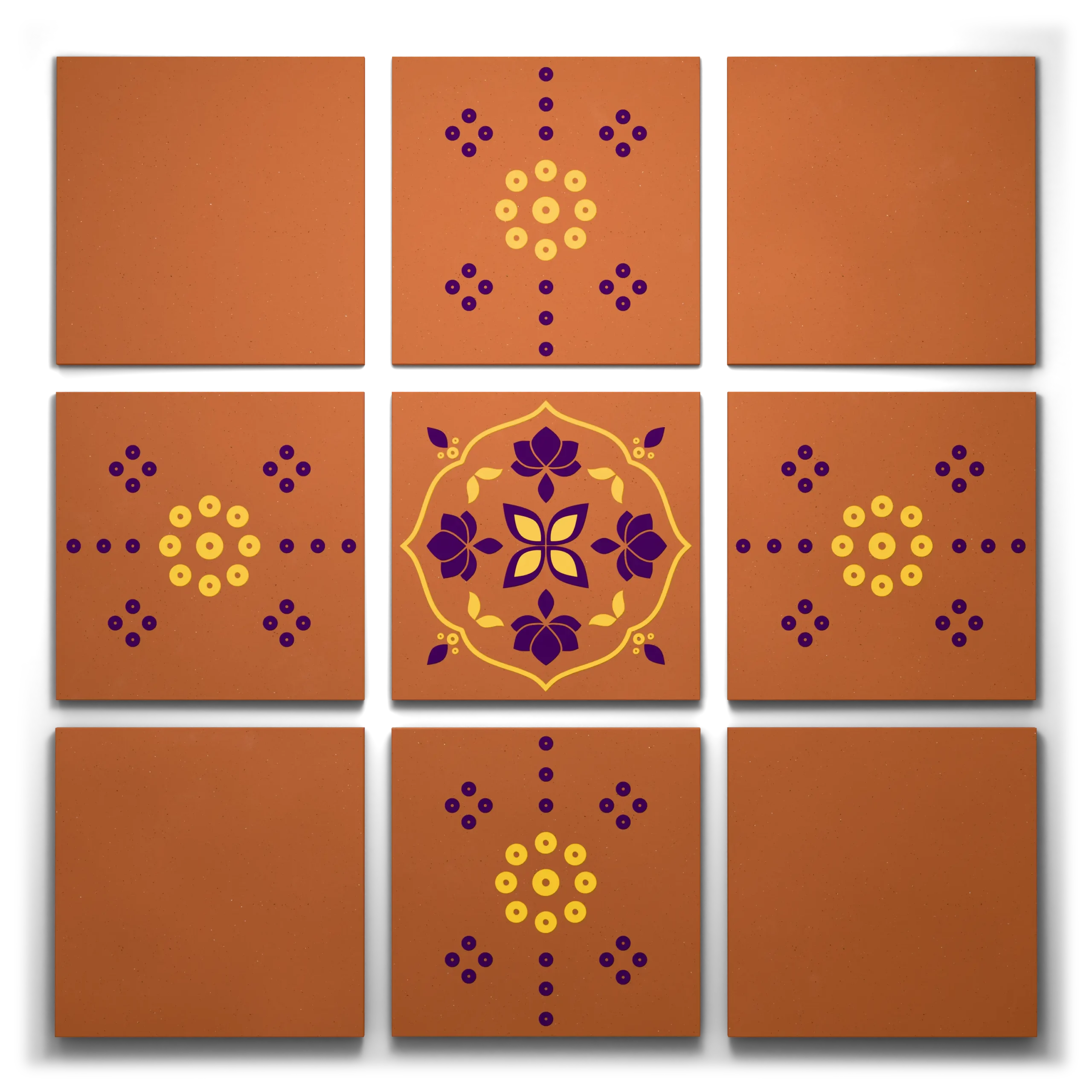 motifs of kutch 9 set