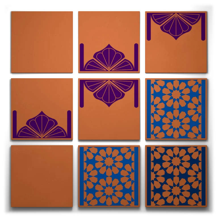 the jaali pattern 9 set